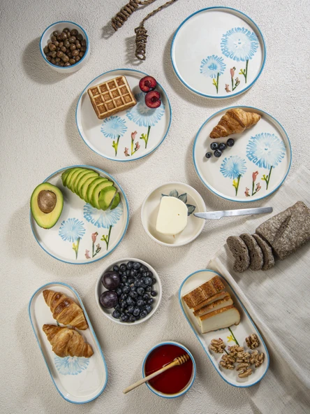 Her Mevsim Yaz 10 Parça Kahvaltı Seti- 4 Kişilik