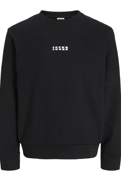 Jack & Jones Erkek Siyah Sweat 12282821SI - 1