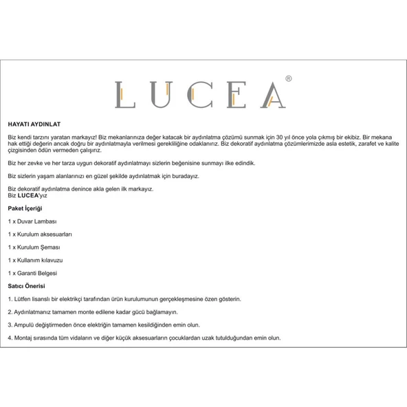 LUCEA Palmela 5 Lı Krom Plafonyer 5xe27 - 4