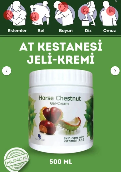 Hunca Care 500 Ml At Kestanesi Kremi ürün görseli 1