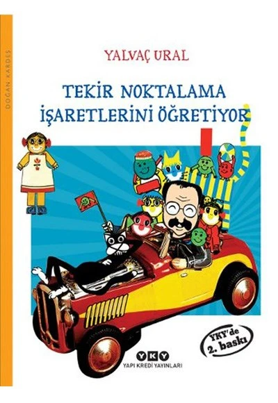TEKİR NOKTALAMA İŞARETLERİNİ ÖĞRETİYOR YAPI KREDİ YAYINLARI YALVAÇ URAL ürün görseli 1