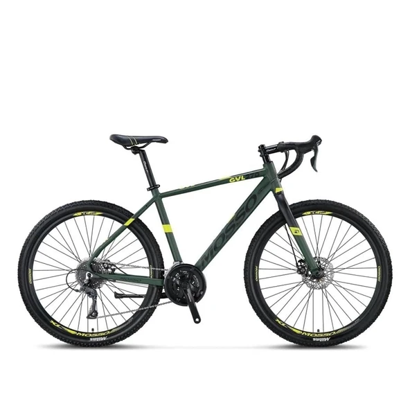 MOSSO GVL270 CLARIS ERKEK YARIŞ BİSİKLETİ 430H MD 27,5 JANT 16 VİTES HAKİ LİME ürün görseli