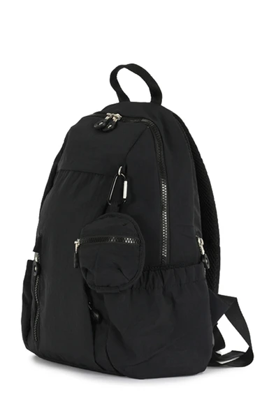 Lumberjack Krkl Basic Siyah Sırt Çantası - Resim 2