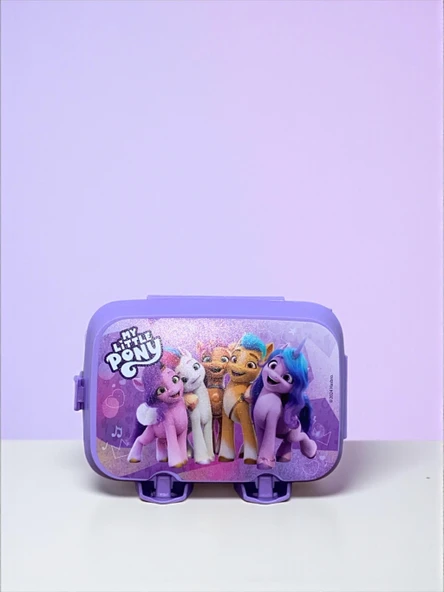 My Little Pony 4 Bölmeli Beslenme Kutusu Yemek Saklama Kabı