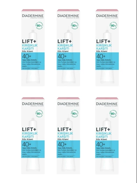 Lift+ Kırışıklık Karşıtı 40+ Göz Kremi 15 Ml X 6 ADET