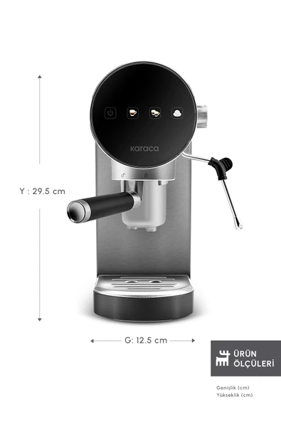 Karaca Coffee Art Inox Espresso Makinesi - 2