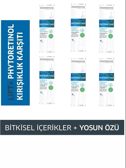 Kırışıklıkkarşıtı Göz Kremi (%100 Sonuç ) 15 Ml. X 6 Adet