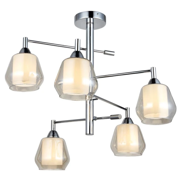 LUCEA Palmela 5 Lı Krom Plafonyer 5xe27