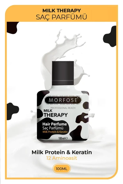 MORFOSE SAÇ PARFÜMÜ MILK THERAPY 100 ML ürün görseli 1