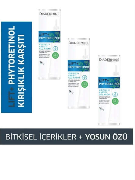 Kırışıklıkkarşıtı Göz Kremi (%100 Sonuç ) 15 Ml. X 3 Adet