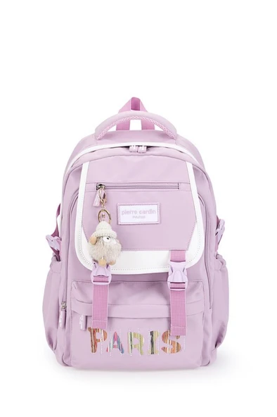 Pierre Cardin Okul Sırt Çantası Mor PC.07PC11118.MR - Resim 2