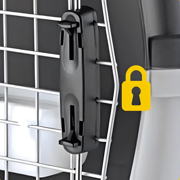 Stefanplast Gulliver 1 Delux Taşıma Çantası Gri 55x36x35Cm - Resim 3