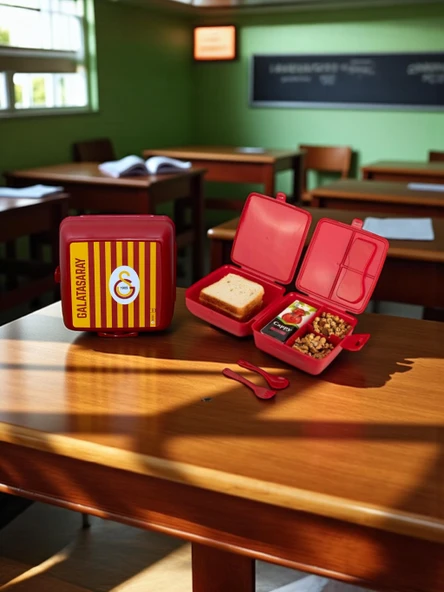 Galatasaray Taraftar 4 Bölmeli Beslenme Kutusu