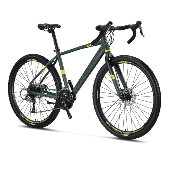 MOSSO GVL290 CLARIS ERKEK YARIŞ BİSİKLETİ 482H MD 29 JANT 16 VİTES HAKİ LIME ürün görseli