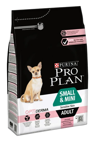 Small&mini Sensitive Skin Somonlu Yetişkin Köpek Maması 3 Kg ürün görseli 1