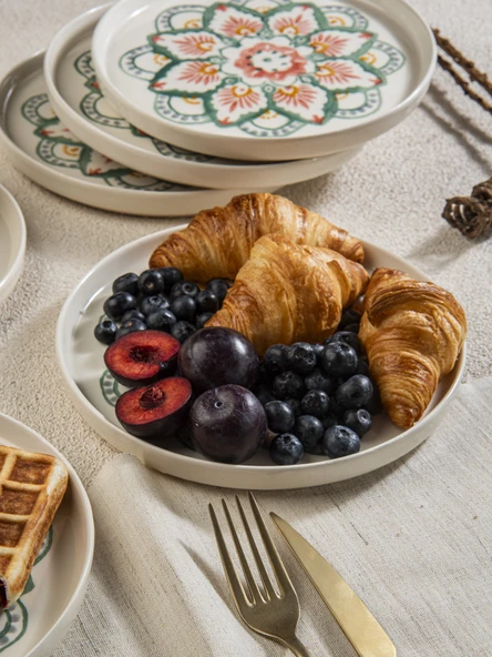 Boho Chic 6 lı Pasta Seti- 19 cm. - Resim 7