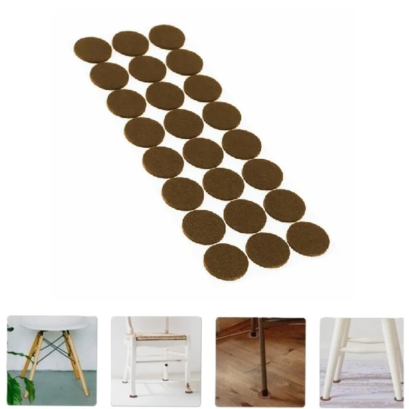Periboia Yuvarlak Mobilya Koruyucu Keçe 24'lü Paket