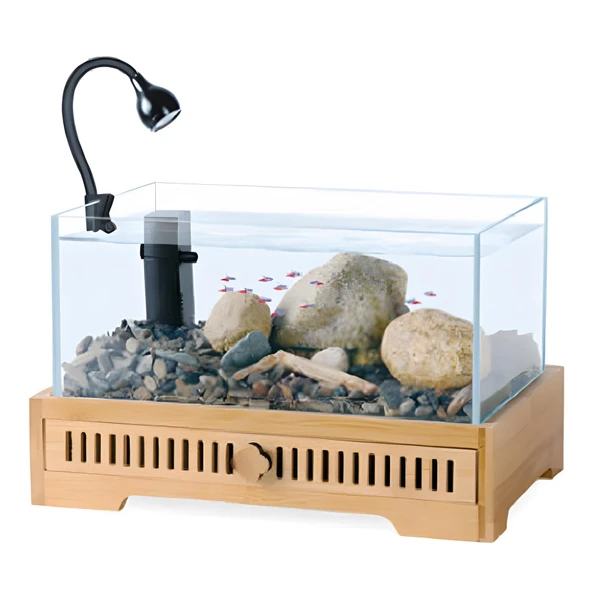 Jenece XL40 Set Akvaryum 31x21x18 6,2Lt Dekor Dahil