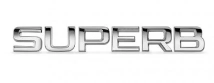 SKODA SUPERB UYUMLU Y.M KROM YAZI - 1