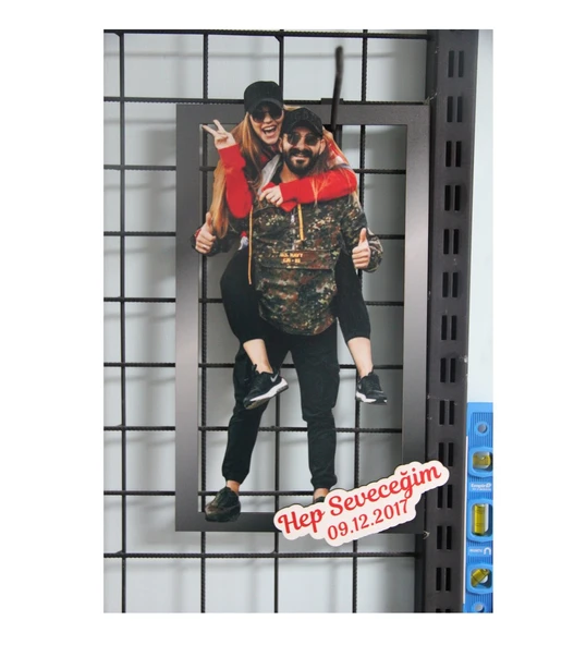 Çiftlere Özel Ahşap Tablo Resim Baskı - Resim 3