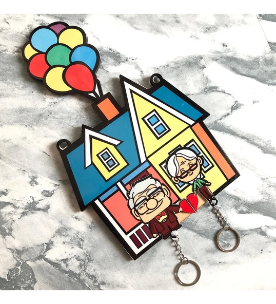 Meşgalem  Yukarı Bak (Up) Anahtarlık ürün görseli 1