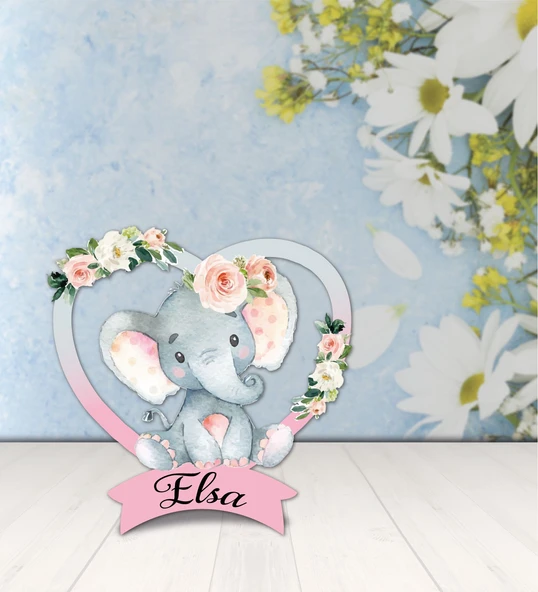 Kişiye Özel Hoşgeldin Bebek Ahşap Magnet Doğum Günü ürün görseli 1