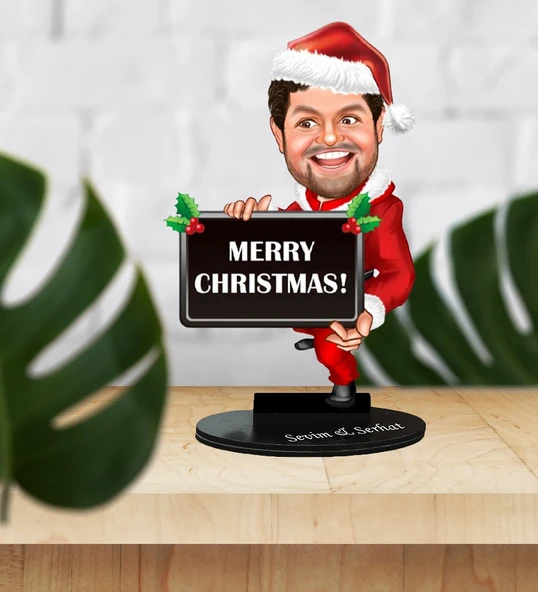 Yılbaşı Özel  Karikatür Biblo Hediyelik ürün görseli 1