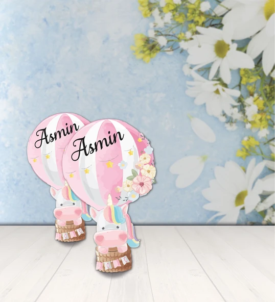 Kişiye Özel Hoşgeldin Bebek Ahşap Magnet Doğum Günü