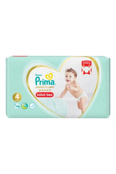 PRİMA KÜLOT BEZ PREMİUM CARE 4 BEDEN 44 ADET - Resim 3