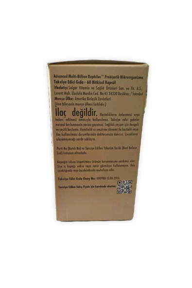 Solgar Advanced Multi-Billion Dophilus 60 Kapsül - 3