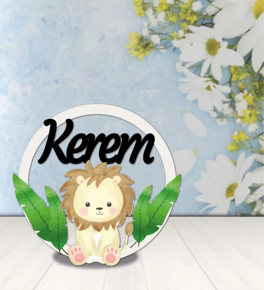 Kişiye Özel Hoşgeldin Bebek Ahşap Magnet Doğum Günü ürün görseli 1