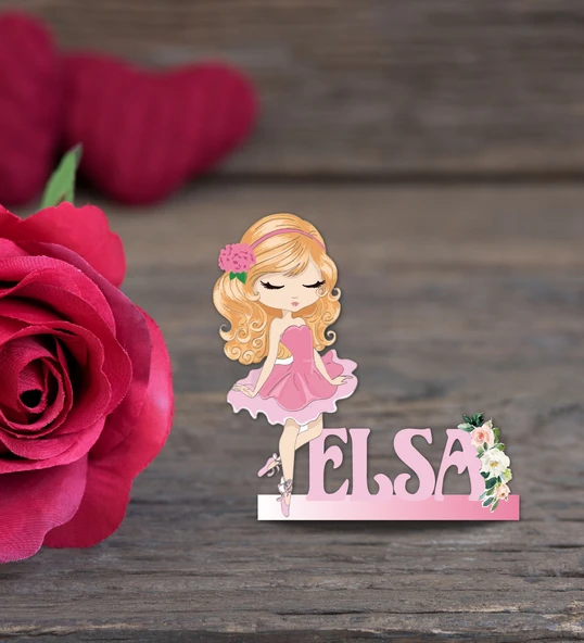 Kişiye Özel Hoşgeldin Bebek Ahşap Magnet Doğum Günü ürün görseli 1