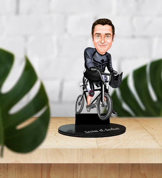 Kişiye Özel Karikatür Biblo Hediyelik ürün görseli 1