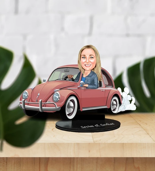 Kişiye Özel Karikatür Biblo Hediyelik ürün görseli 1