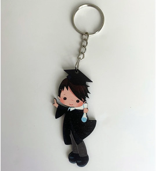 Meşgalem Mezuniyet Özel Tasarım Anahtarlık - Resim 3