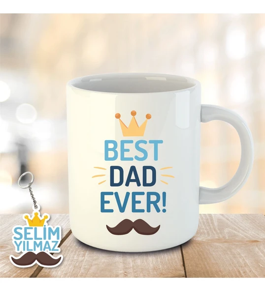 Babalar Gününe Özel Kupa Bardak Anahtarlık Hediye ürün görseli 1