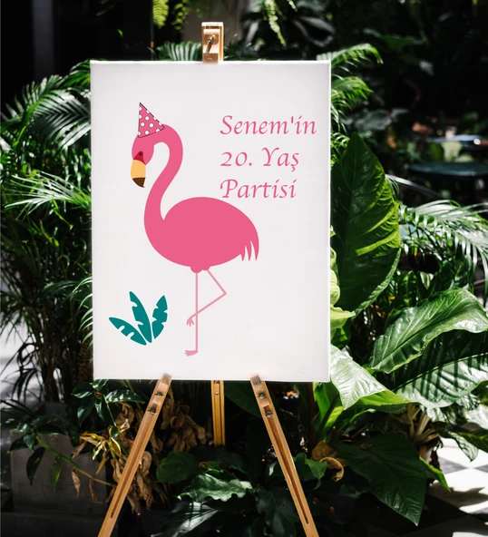 İsme Özel Doğum Günü, Hoşgeldin Bebek Karşılama Panosu 25x35cm ürün görseli 1