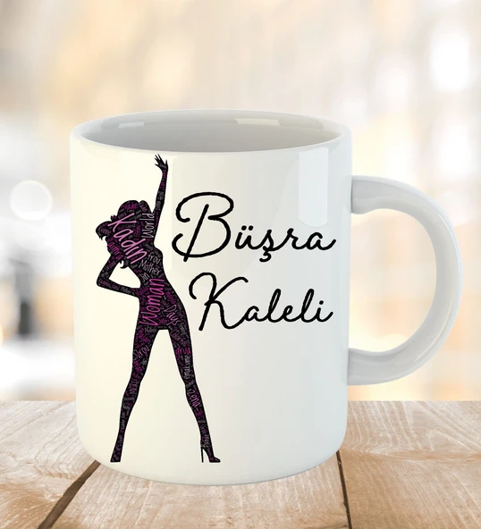 Kadınlar Gününe Özel İnci Beyazı Kupa Bardak - 12 ürün görseli