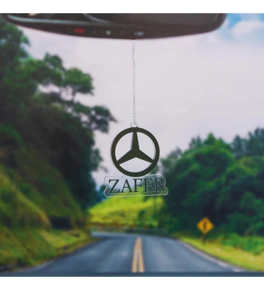 Kişiye Özel Araba Dikiz Aynası Süsü Mercedes ürün görseli 1