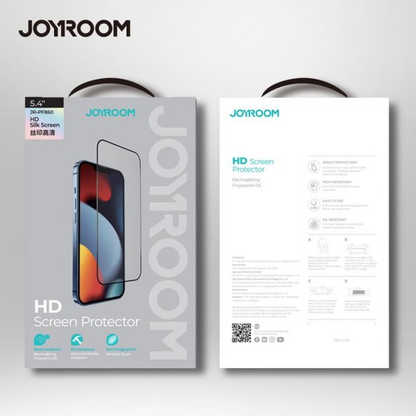 Joyroom JR-PF595 İphone 12 Mini 9H Temperli HD Ekran Koruyucu - Resim 2