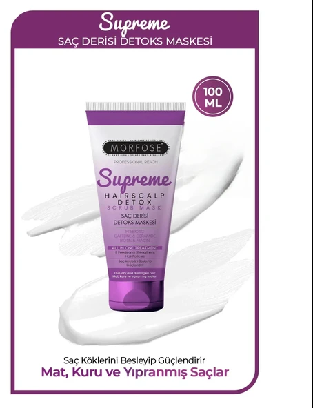 MORFOSE SCALP DETOX SUPREME 100 ML ürün görseli 1