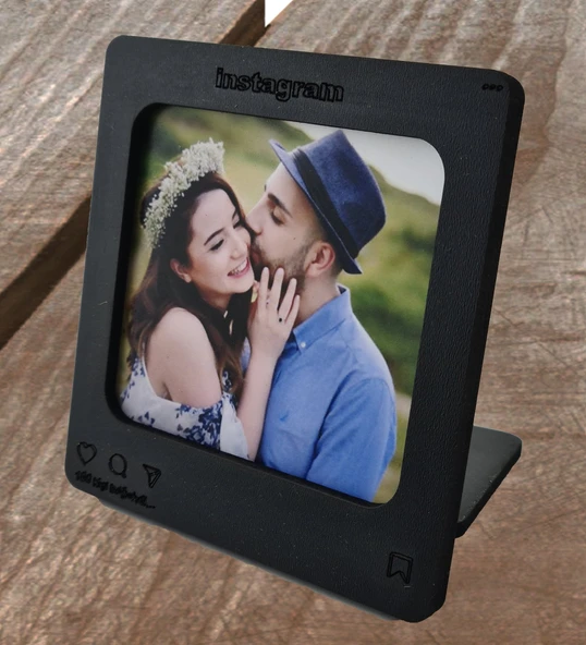 Sevgililer Gününe Özel Tasarlanabilir Kupa Çerçeve Ve Ayıcık Anahtarlıklı Hediye Sepeti - Resim 3