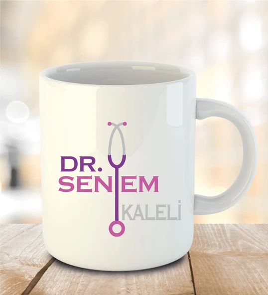 Doktora Özel İnci Beyazı Kupa Bardak - 7 ürün görseli