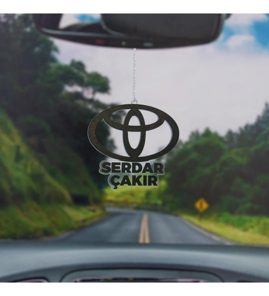 Kişiye Özel Dikiz Aynası Süsü Pleksi Toyota ürün görseli 1