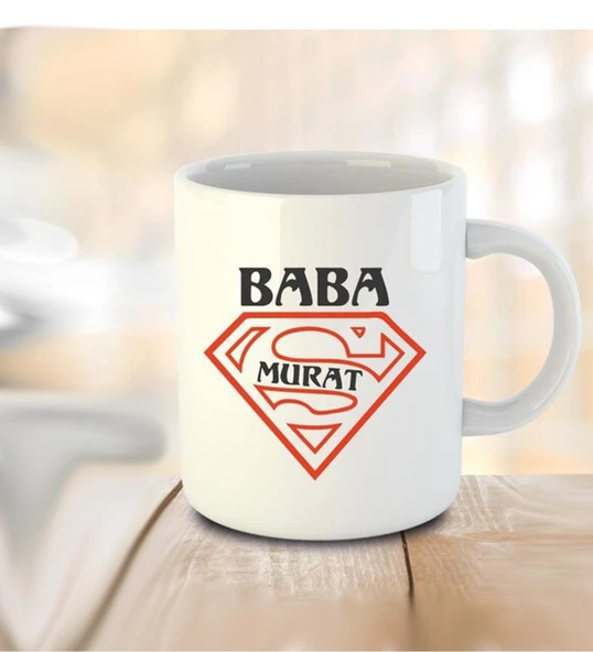 İsme ve Babalar Gününe Özel Kupa Bardak ve Anahtarlık Hediye - 23 ürün görseli 1