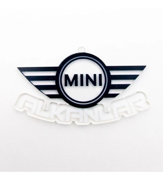 Kişiye Özel Araba Dikiz Aynası Süsü Mini Cooper - Resim 2