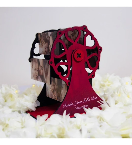 Meşgalem Kişiye Özel 6 Fotoğraflı Dönme Dolap ürün görseli 1