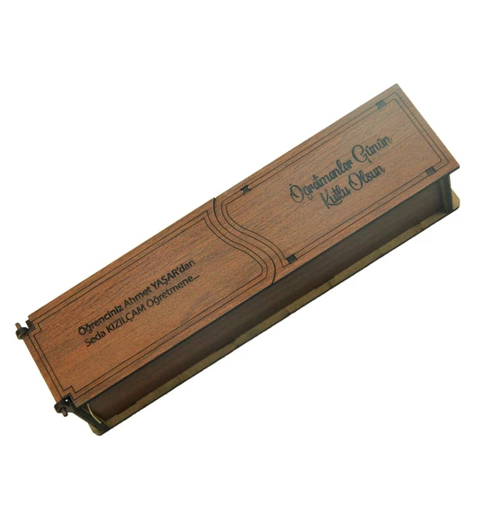 Öğretmenler Gününe Özel Tasarlanabilir Kalem Kutusu - Resim 2