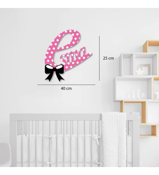 Bebek Odası Duvar Süsü Kız ürün görseli