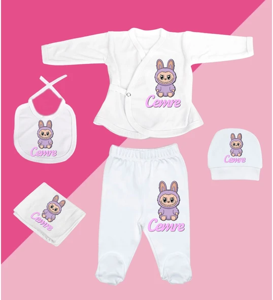 Meşgalem Kişiselleştirilebilir Özel Tasarım Hastane Çıkışı Set